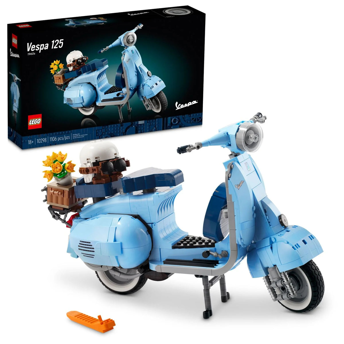 Vespa 125 Scooter Model Building Kit A3644