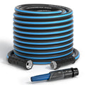 100ft x 5/8 Heavy Duty Garden Hose with Nozzle Y53498