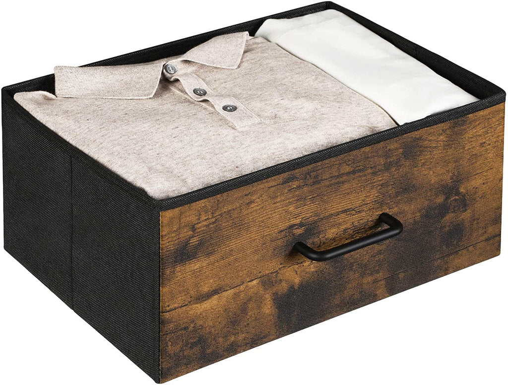 8 Fabric Storage Drawer Dresser with Metal Frame L58213
