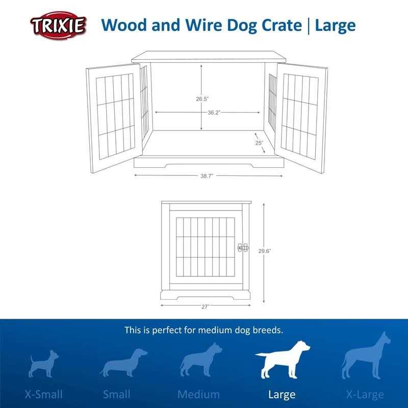 Indoor Pet Kennel End Table C6769