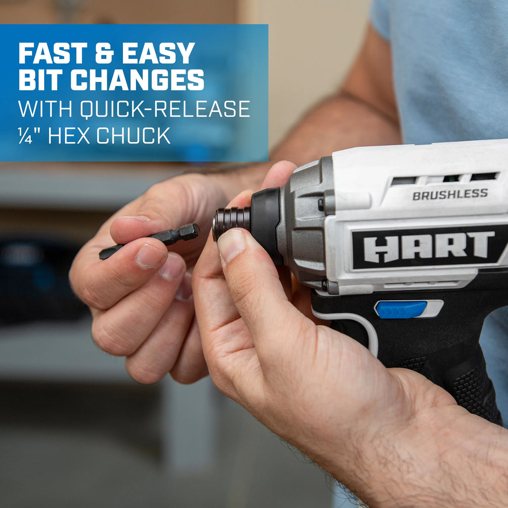 20-Volt Brushless Impact Driver Kit Q323591