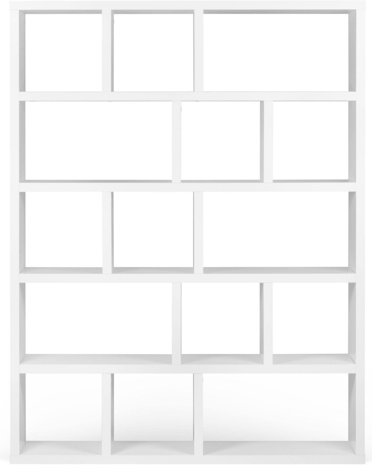 5 Levels Bookcase 150 cm Pure White Z9957
