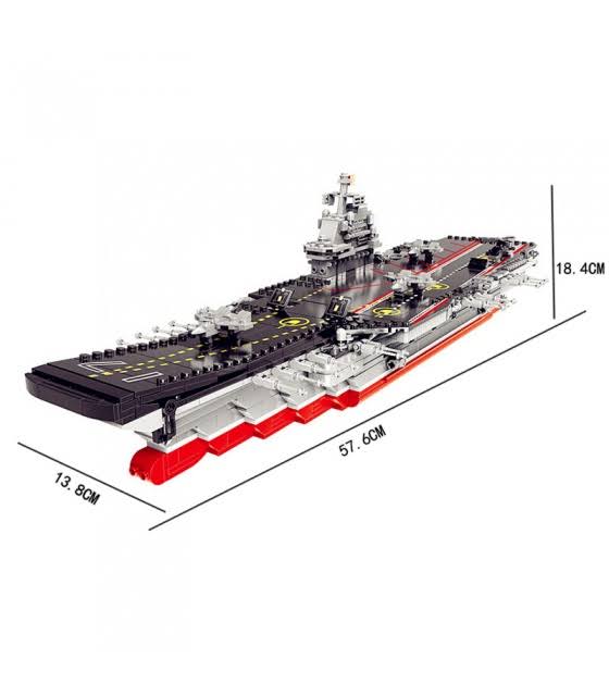 Aircraft Carrier Building Bricks Toy Set O4665