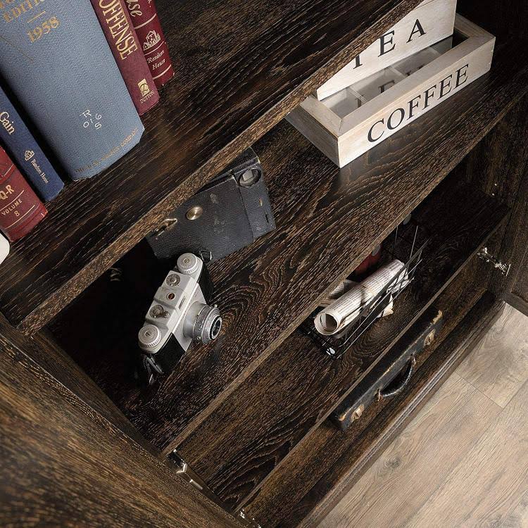 Iron Oak Storage Cabinet X88299
