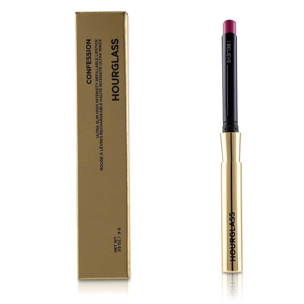 Ultra Slim High Intensity Refillable Lipstick Dusty Rose 0.03 oz Z439