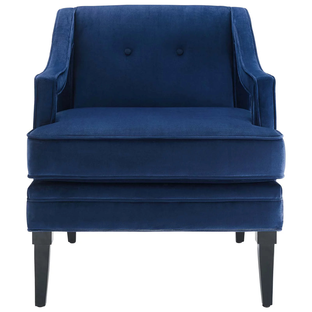 Navy Performance Velvet Set of 2 Living Room Set T535880