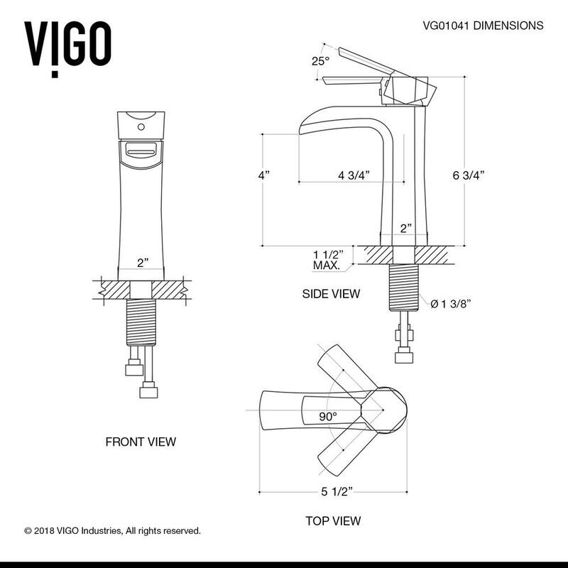 Single Handle Brushed Nickel Bathroom Faucet S300560