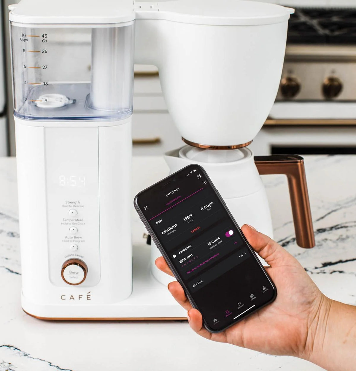 10-Cup WiFi Coffee Maker Q1044