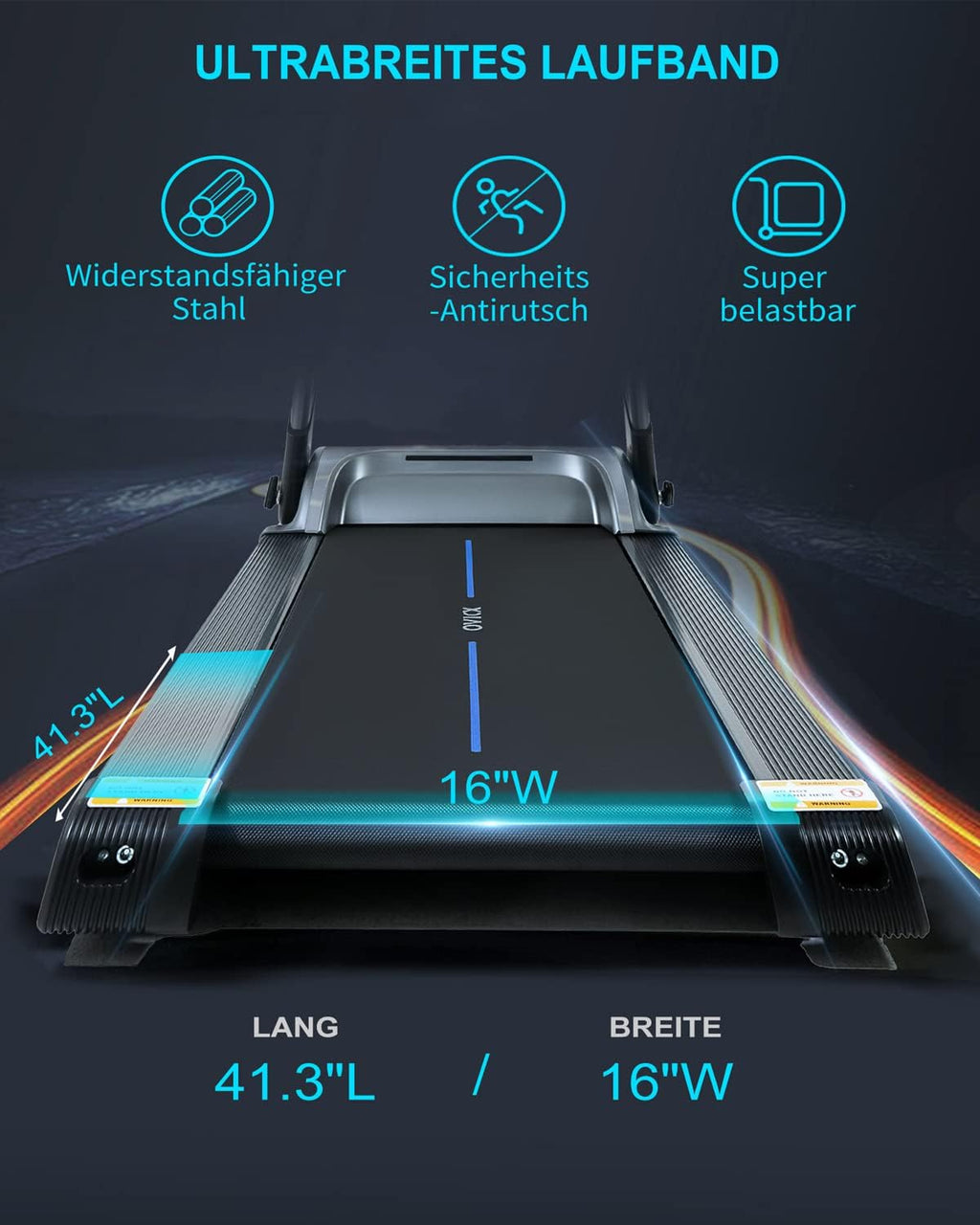 Folding Treadmill with App F98527