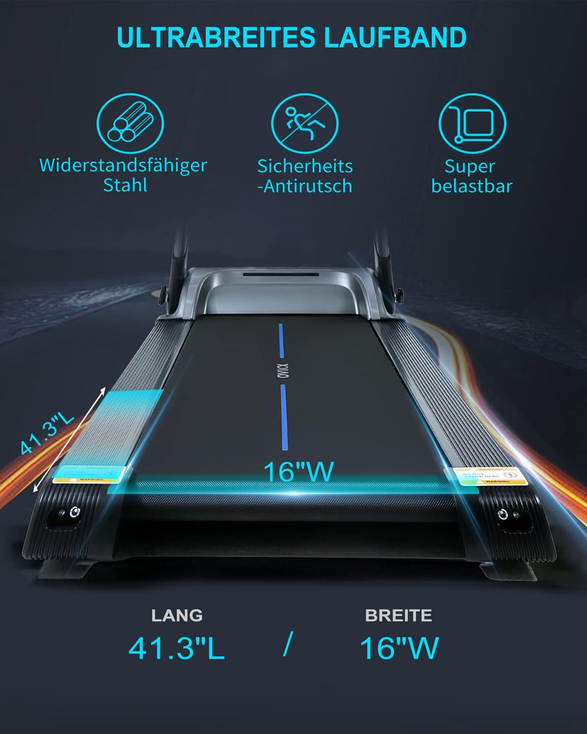 Folding Treadmill with App F98527