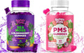 Sea Moss Elderberry Immune Support + PMS Relief Gummies 120 Total Gummies I77698