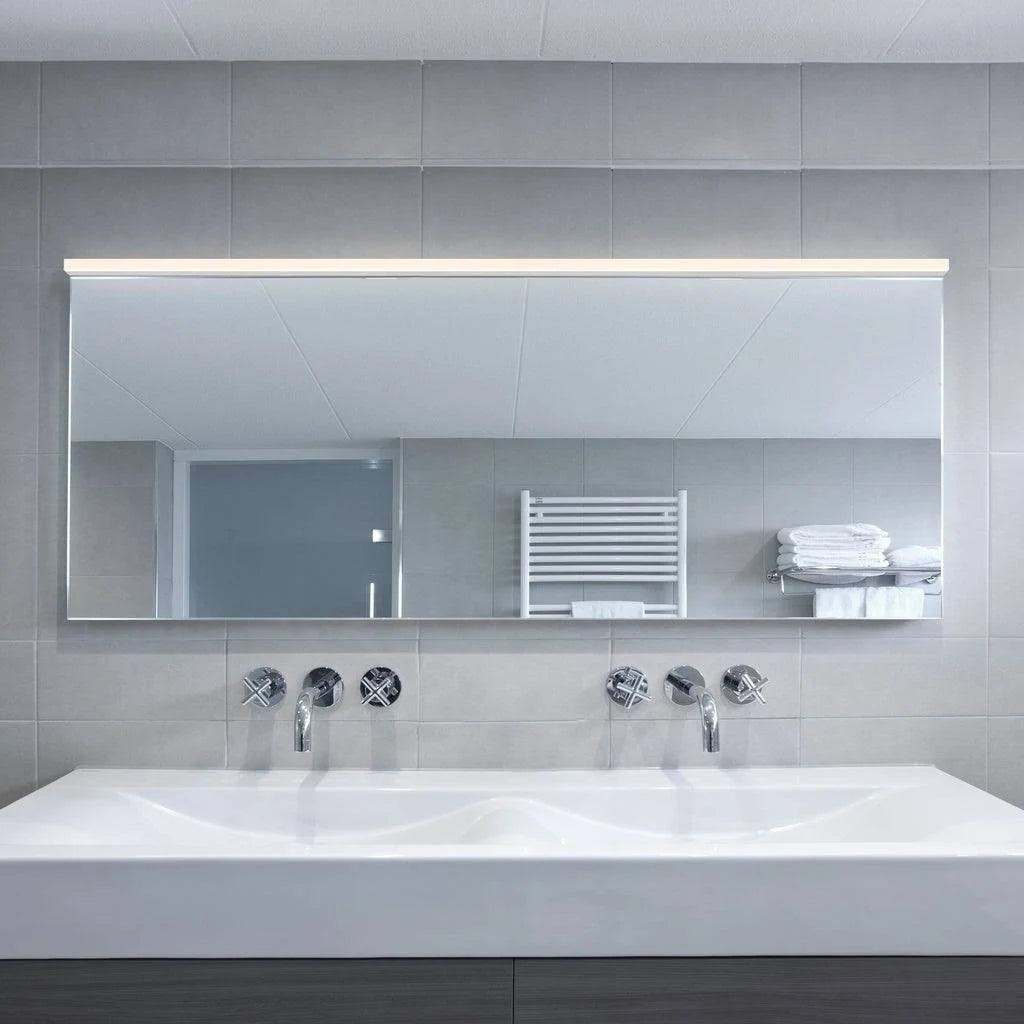 48x22 LED Wall Bar, Satin Aluminum X7474