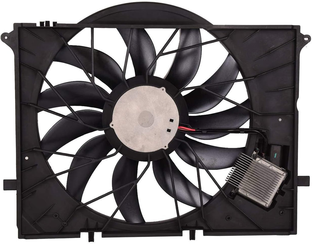Auxiliary Brushless Cooling Fan Assembly for Mercedes Benz W220 S430 S500 S600 S65 CL500 CL55 SL63 I544690