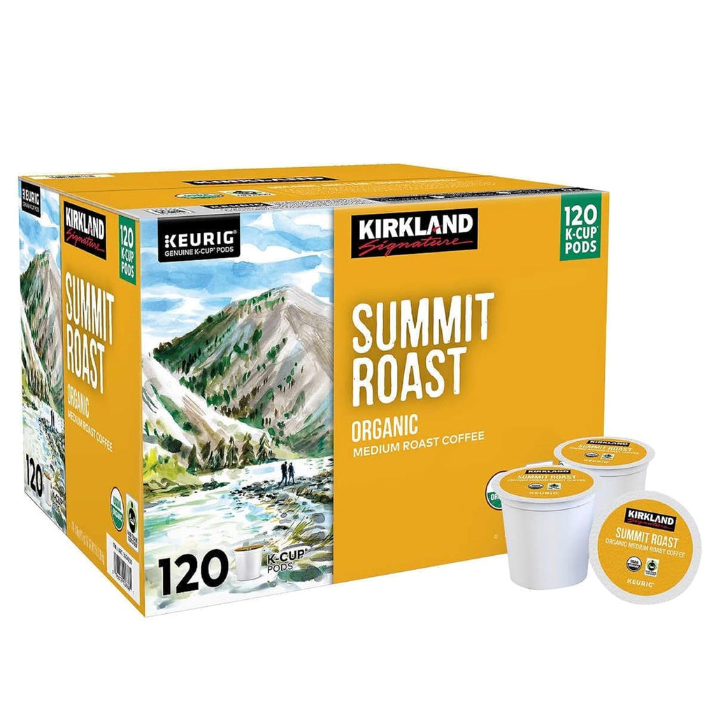 Organic Medium Roast K Cup Pods, 3 lb, 120 Count M88578
