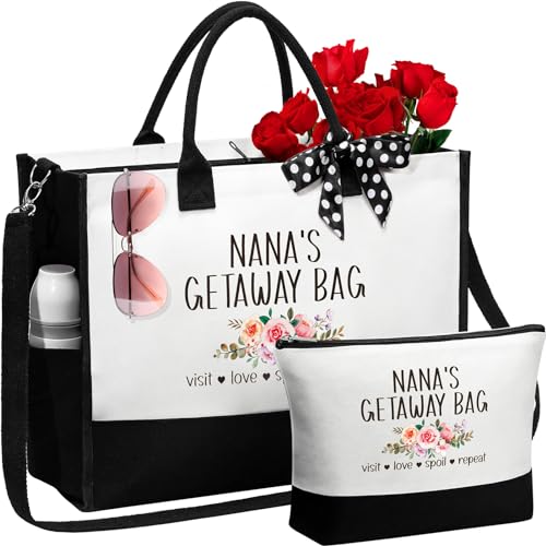 Canvas Tote Bag & Makeup Bag Gift Set Q9667