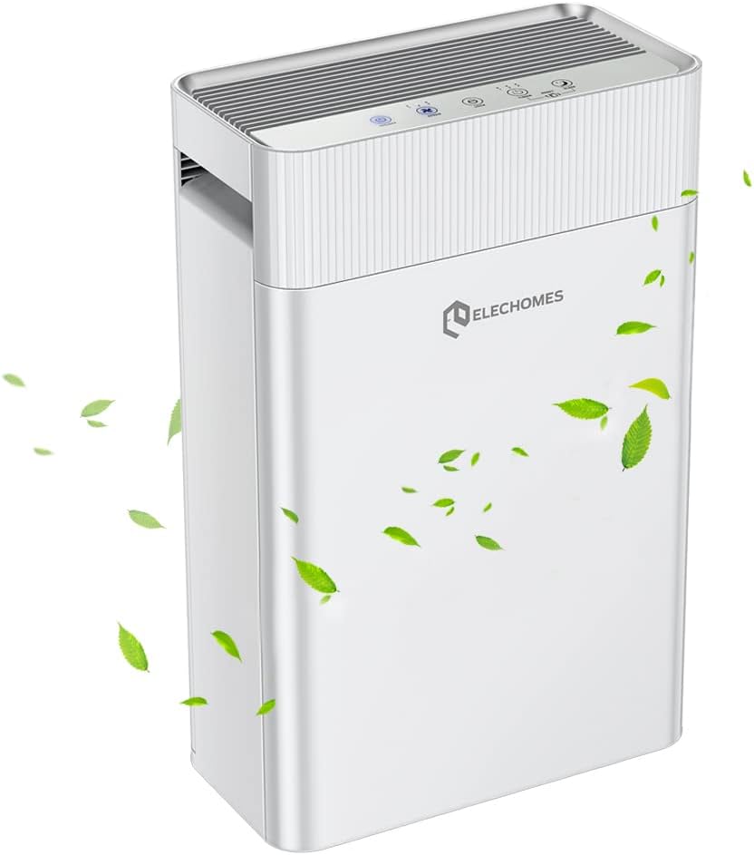 True HEPA Air Purifier with Washable Filters for Large Room Y571646