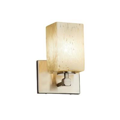 Brushed Nickel Armed Sconce J8398