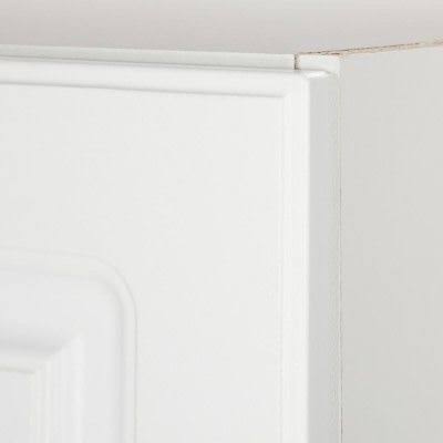 White 2-Door Laminated Storage Cabinet B27568