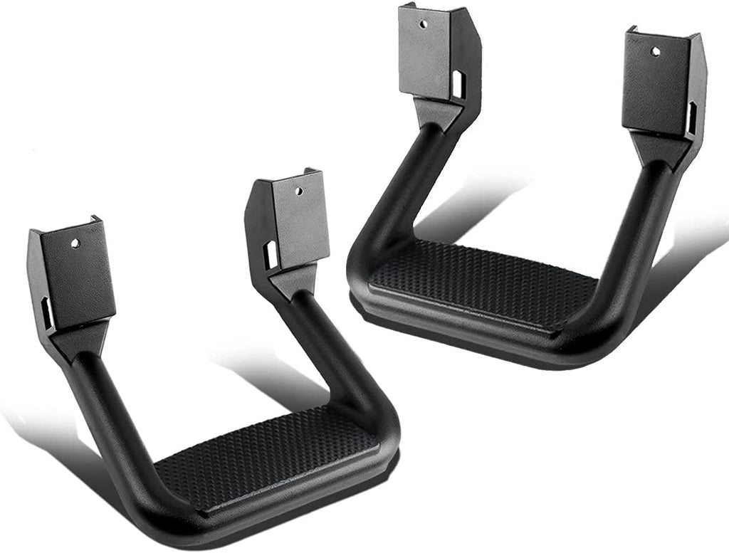 Black Aluminum Side Step for Truck SUV, 2 Piece N8353