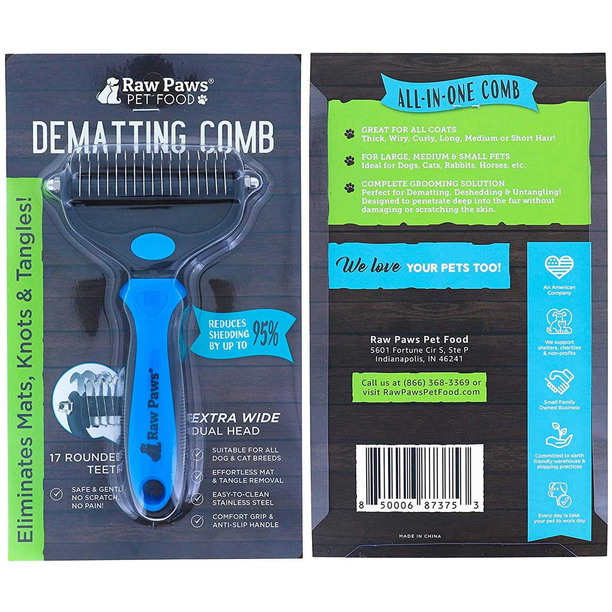 Undercoat Rake & Dematting Tool 1 ct 2-Side V77903