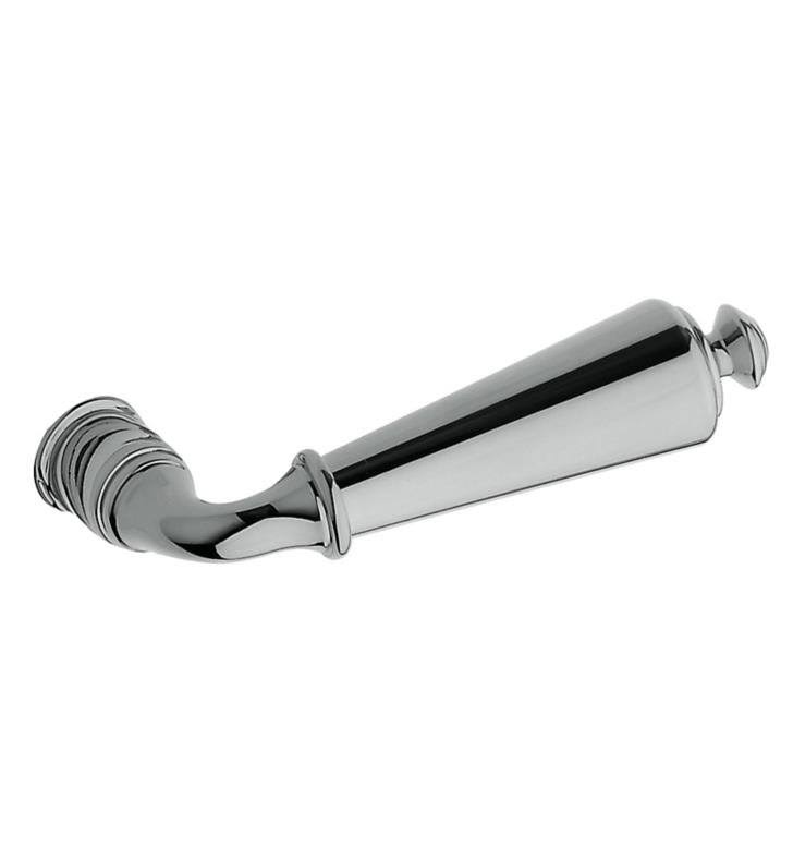 Satin Brass/Black Lever Pair N6601