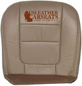 Leather Car Seat Cover Parchment Tan F10958