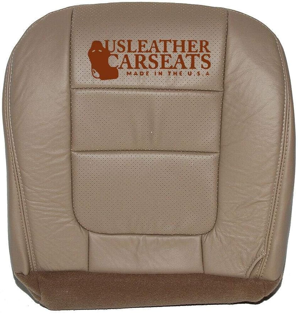 Leather Car Seat Cover Parchment Tan F10958