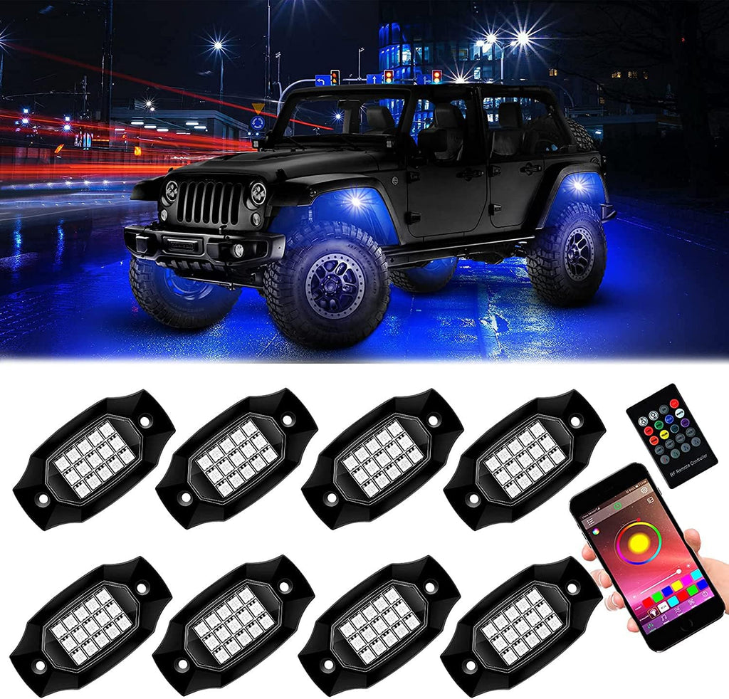 6 Pods Waterproof Car Underglow LED Lights Kit I160
