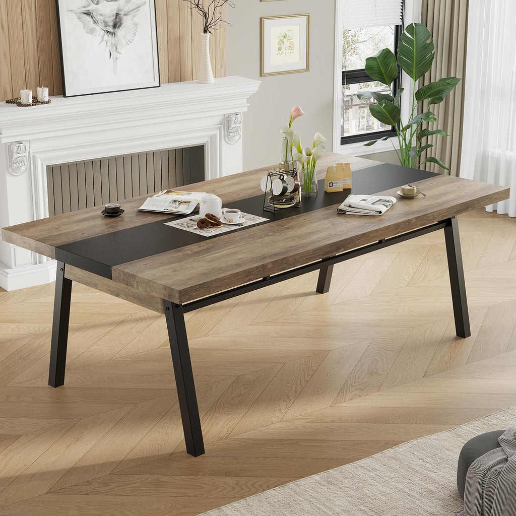 Chestnut Dining Table with 2 Drawers K2697