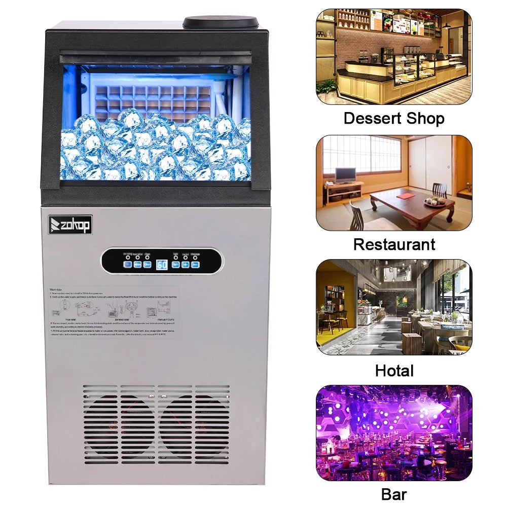 Commercial Stainless Steel Ice Maker E86911
