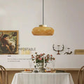 Vintage Amber Glass Semi Flush Mount Ceiling Light D6012