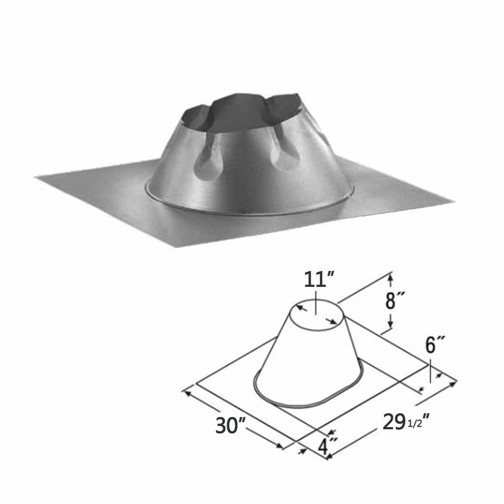 8-Inch Roof Flashing E991289