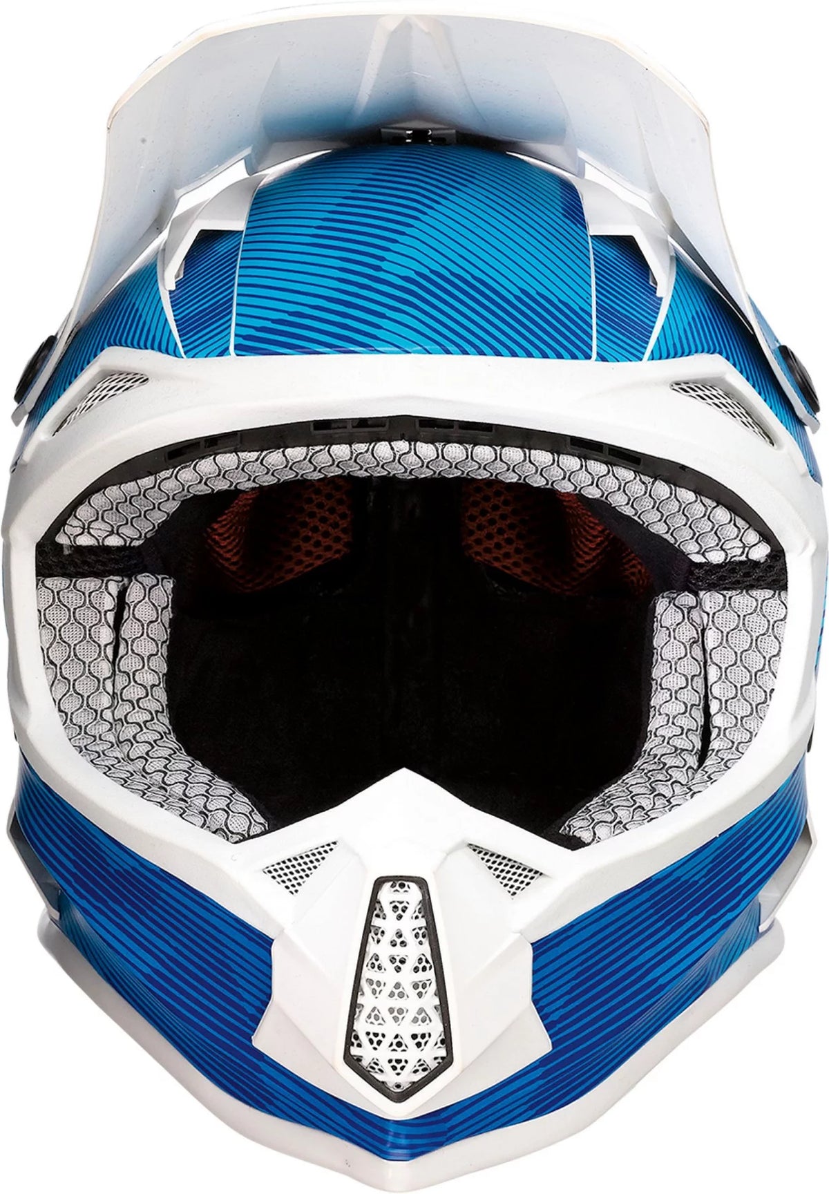Youth MX Offroad Helmet Blue/White XL V675792