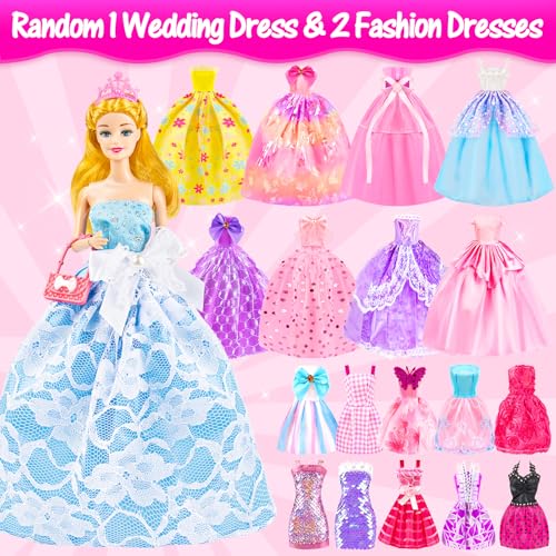 67PCS Doll Playset with Scooter & 11.5 Inch Doll Accessories H757419