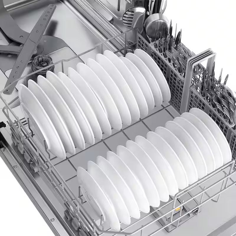 46 dBA Dishwasher with StormWash Handle and AutoRelease Door in Stainless Steel L37662