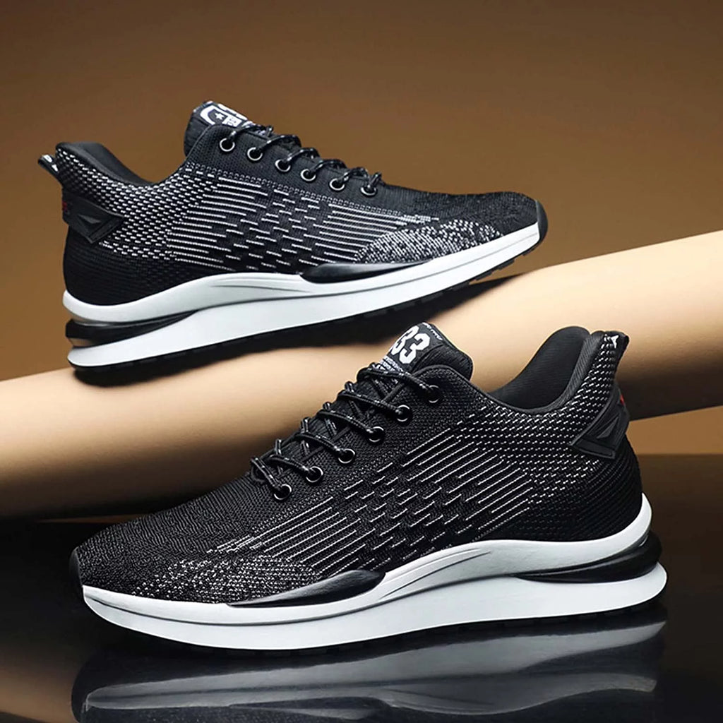Men's Height Increasing Lace up Sneakers X545548