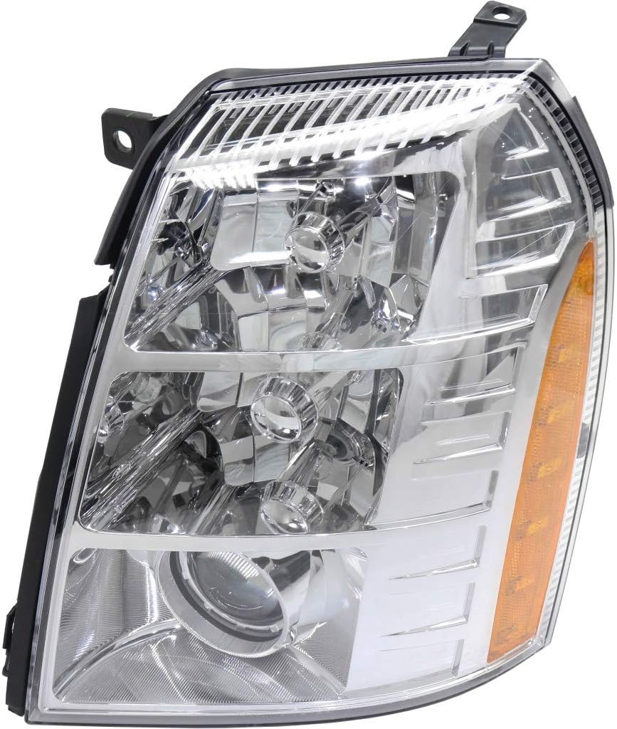 Cadillac Escalade Headlight Assembly 2007 2009 Driver Side HID F71738