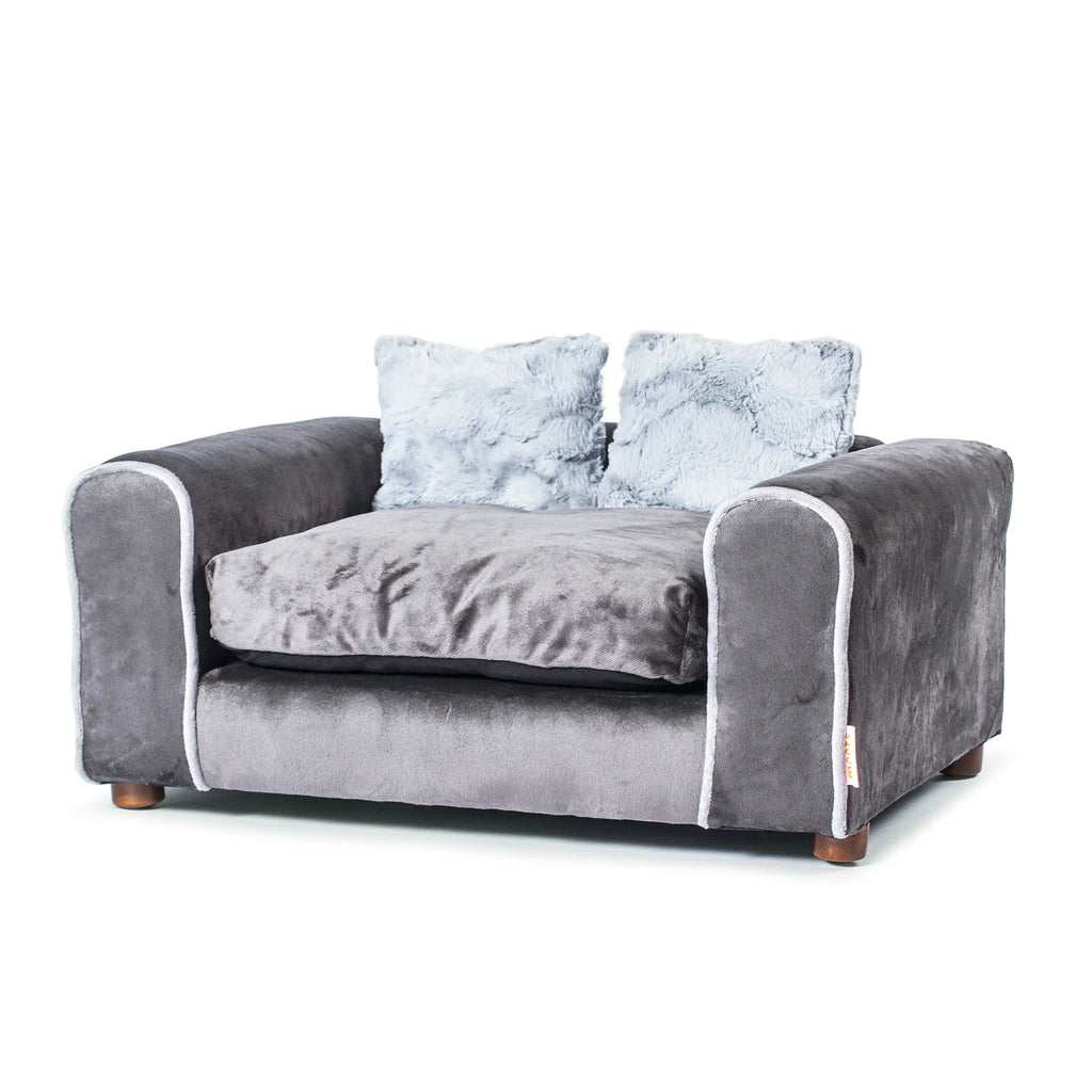 Charcoal Medium Pet Sofa Lounge A3941