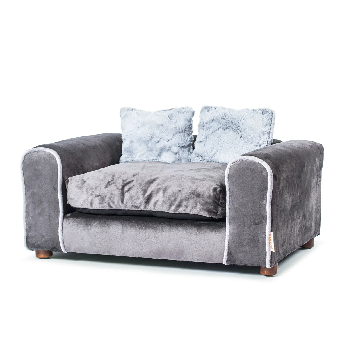 Charcoal Medium Pet Sofa Lounge A3941