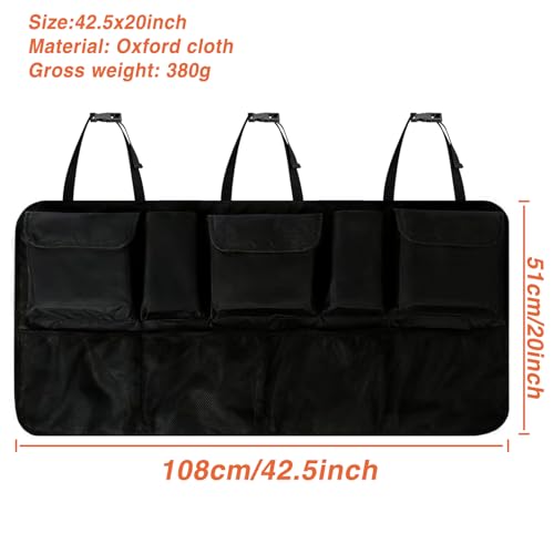 Car Backseat Trunk Organizer with Adjustable Straps E888