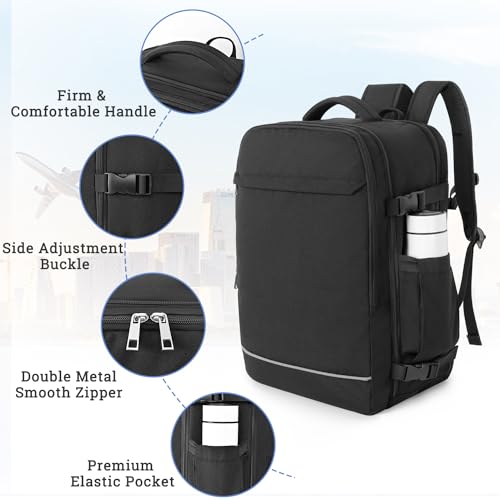 Beige 40L Waterproof Travel Backpack F994