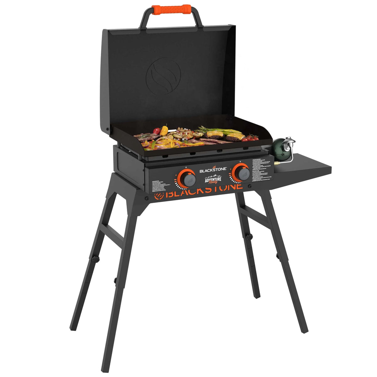 22 Propane Griddle with Stand and Adapter Hose T2362