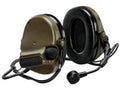 Green Dual Neckband Dynamic Boom Mic Headset Y42359