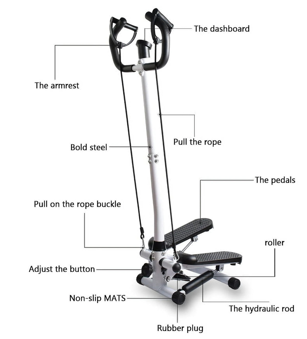 Air Stair Stepper Machine with Handle Bar Z57969