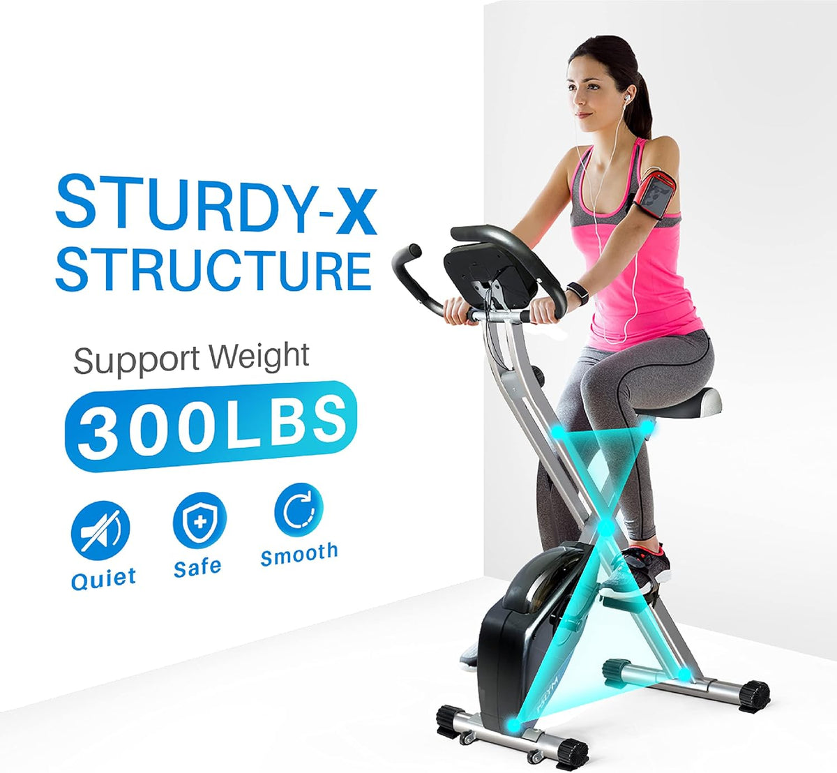 Magnetic Resistance Stationary Exercise Bike C6962