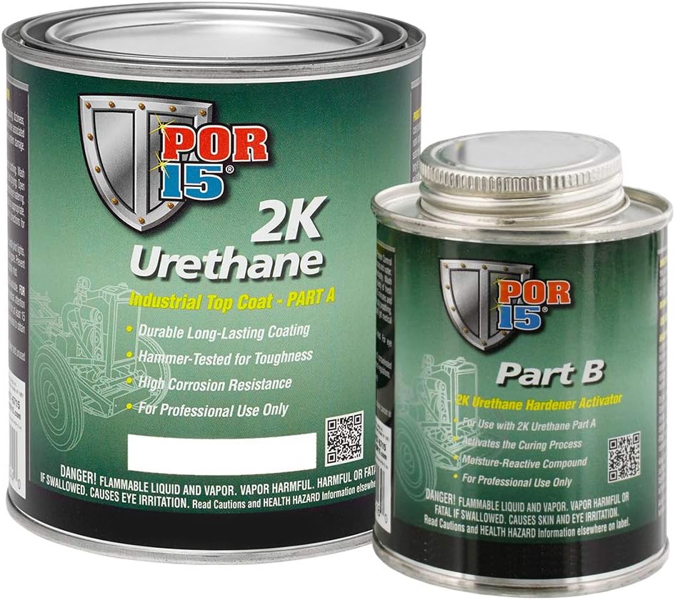 2K Urethane Clear Top Coat, 1 qt., Pack of 2 L586