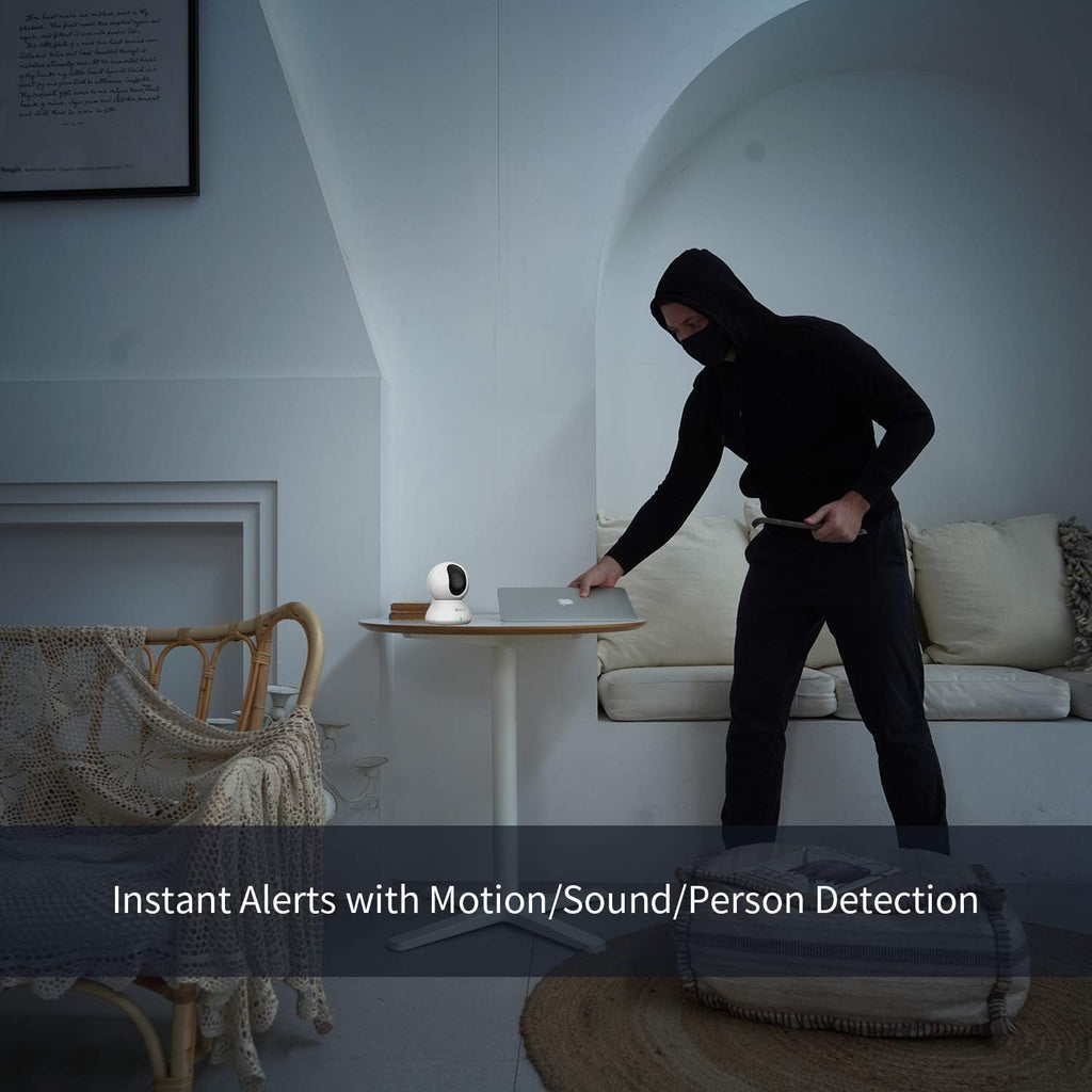 2K Indoor Dome Security Camera 2 Pack with Two-Way Audio and Night Vision K7215