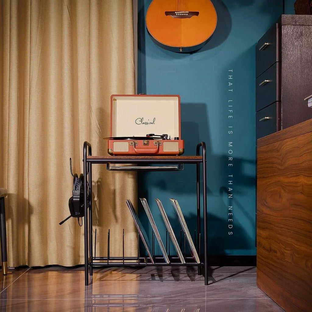Vinyl Record Storage Cabinet I990
