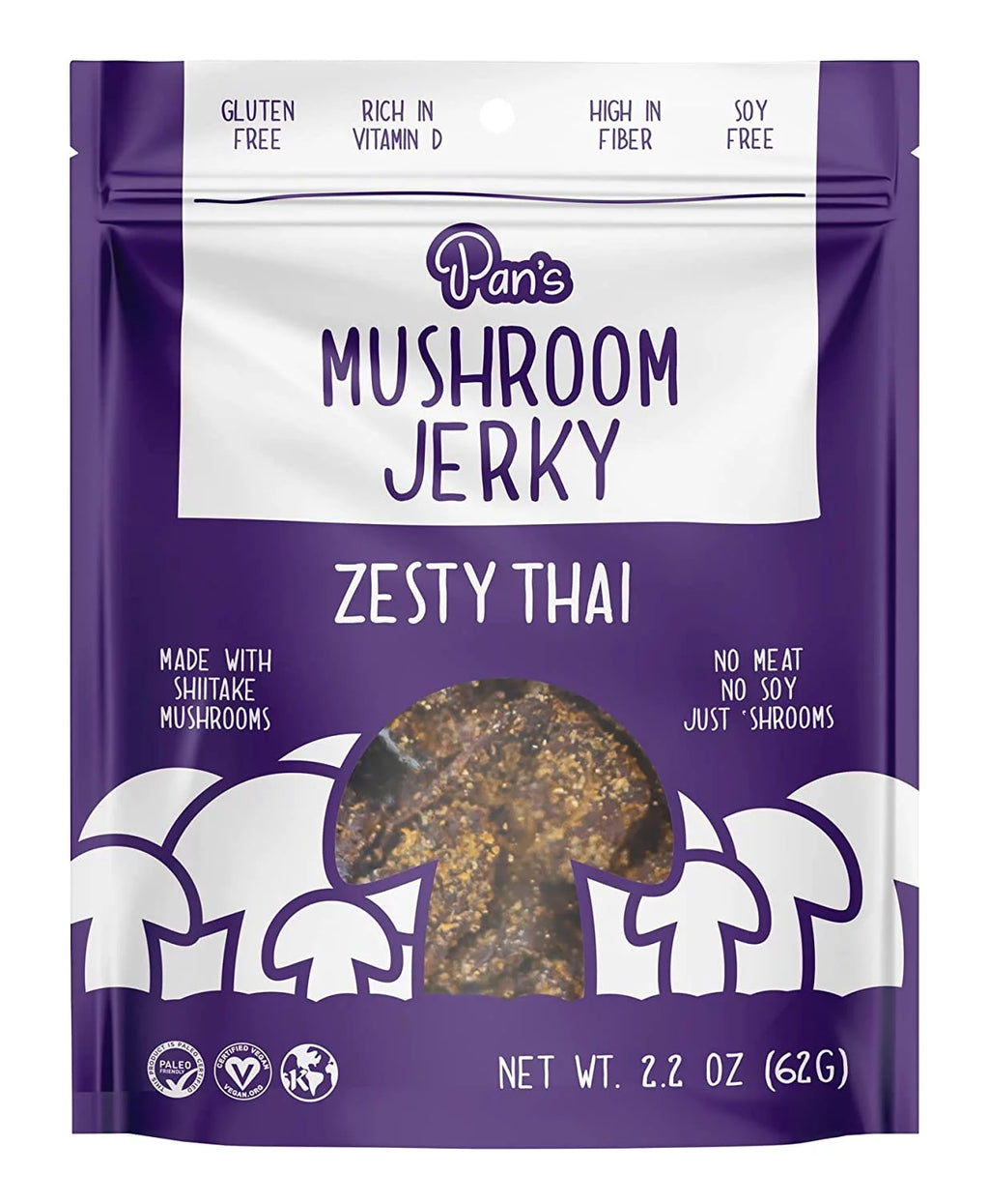 Mushroom Jerky 2.2 oz Pack of 2 A723