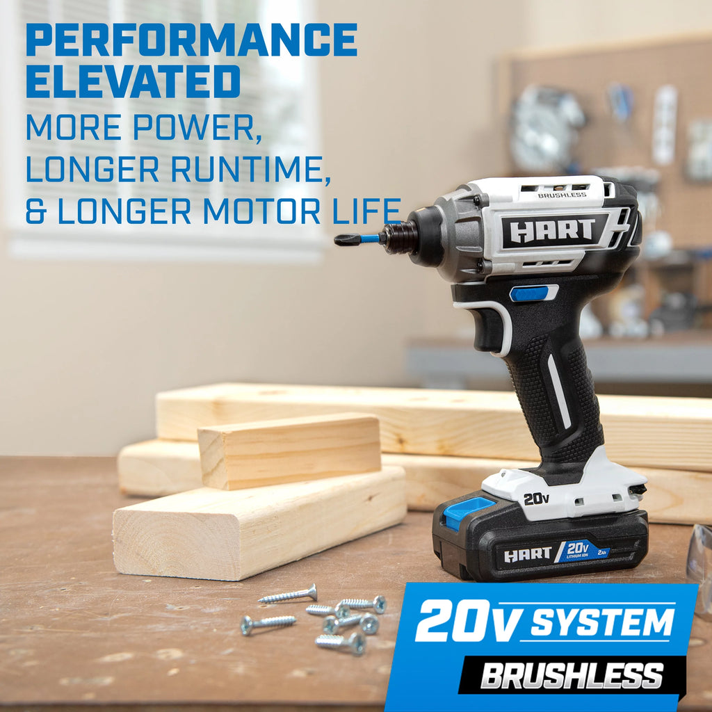 20-Volt Brushless Impact Driver Kit Q323591